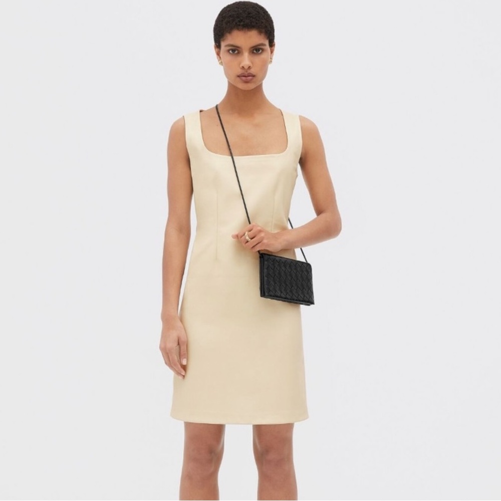 Bottega wallet on a strap bag